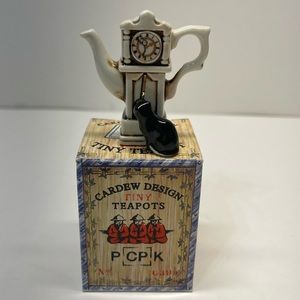 Cardew Design Tiny Teapots. Grandfather Clock